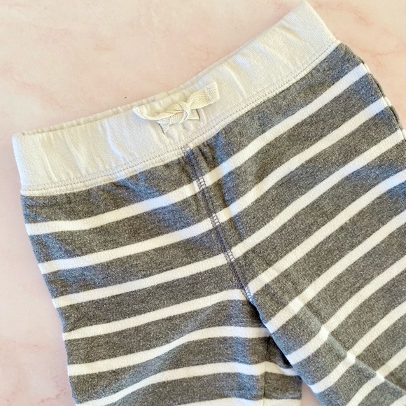 Grey & White Striped Pants | 18 Months - Picture 3 of 4